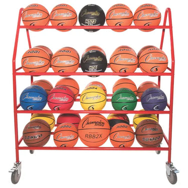 DELUXE PRO BALL CART | 35 Balls Champion Sports